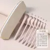 Set de Pinceles de Maquillaje Flor de Durazno: Sombra de Ojos, Rubor, Contorno, Sombra de Nariz, Corrector - Set Completo de Brochas para Principiantes