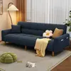 Sofá de couro resistente a arranhões de gato sala de estar apartamento pequeno multifuncional preguiçoso dobrável sofá-cama sala de estar apartamento de aluguel minimalista