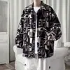 Nueva Camisa de Otoño para Hombre Diseño de Nicho Holgado Top Trendy Versátil Casual Chaqueta Azul En Stock