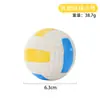 Brinquedo para pet transfronteiriço, bola de rugby de látex com som, bola de futebol, vôlei, brinquedo de morder para Border Collie e Corgi aliviar o tédio