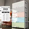 2026 Novo Modelo Armário de Armazenamento Transfronteiriço 35CM Espessado PP Doméstico Quarto Multifuncional Tipo Gaveta Armário Armário de Armazenamento