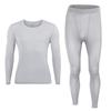 Nuevo Conjunto de Ropa Interior Térmica para Hombre Otoño e Invierno, Invisible, Cálido, Delgado, de Manga Larga, Parte Superior e Inferior de Capa Base sin Costuras
