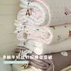2026 Nuevo Ins Dibujos Animados Lindo Un Lado Tejido de Algodón Leche Un Lado Terciopelo de Frijol Calmante Colcha de Primavera Otoño Colcha de Invierno Colcha