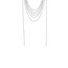 Collar de Cadena con Cuentas de Galaxia para Mujer, Cadena Sencilla, Estilo Básico, Versátil para el Uso Diario, Collar en Capas de Accesorios Transfronterizos