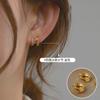 Pendientes de Aro Vintage para Mujer, Estilo Coreano, Clips Sencillos para Oreja, Aretes de Moda Tendencia, Pendientes de Moda
