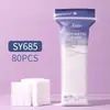 Algodones Maquillaje Sándwich LMLTOP, 160 Piezas, Doble Cara con Borde Grueso Prensado, Compresa Húmeda Facial y Toallitas de Algodón para Desmaquillar, Exclusivamente para Suministro Transfronterizo