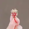 Broche com Acabamento de Luxo, Estilo Nicho e Simples, Alfinete de Roupa, Acessório de Pérola para Terno, Broche