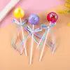 Decoración de pastel de bola de lentejuelas linda de 3 cm, creativa de fábrica, enchufe para pastel de bola de lentejuelas para postre de fiesta