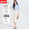2026 Verano Nuevo Estilo Oficina Viaje Camisa Profesional Formal Blanca para Mujer Manga Corta Chifón de Alta Gama Conjunto