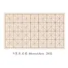 Cuadrícula Diaria Pequeña Estilo Cursiva Práctica Especial Papel Semi-cocido para Pincel de Caligrafía Cuadrícula de Grano de Arroz Obras Estilo Antiguo Sutra del Corazón Papel de Viaje