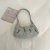 2026 Venta Caliente Transfronteriza Bolso de Hombro Único Estilo Maillard Estilo Retro Chica Picante Estilo Páramo Bolso Pleatado Bajo el Brazo Bolso Nuevo para Mujer