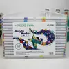 Rotulador acrílico de acuarela para niños, rotulador de seguridad apilable y opaco de color para estudiantes.
