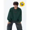 Nueva sudadera de hombre para otoño e invierno con diseño de bordado personalizado, estilo juvenil, lavada con arena, estilo étnico vintage, talla grande, moderna, cuello redondo