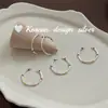 Diseño Estilo Ins Dongdaemun de Corea del Sur Joyería Plateada Brillante Plata de Ley S925 Anillo Dopamina Colorido Estilo Apilado Elegante