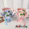Día de San Valentín 520 Regalo Ramo Terminado Día de la Madre Pequeño Regalo Flor Artificial Flor de Jabón Souvenir Fabricante Mayorista