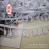 En Stock 30 Colores Encaje de Escoba Cifrado Textil para el Hogar Cortina Mantel Camino de Mesa Alfombra Accesorios Venta Directa de Fábrica