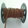 Corda de Veludo Coreano 2,5mm, Corda de Pele de Veado, Corda de Camurça, Corda de Couro Sintético Veludado Dupla Face, Corda para Tecelagem de Colares e Pulseiras DIY