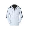 Chaqueta tres en uno a juego con logotipo bordado e impreso personalizado, ropa de trabajo de invierno, ropa de trabajo al aire libre, ropa de actividad, fabricante personalizado