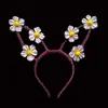 Diadema para el cabello 13 cm soporte de orejas de conejo no luminosa puesto de lugar escénico puesto callejero mercado nocturno superventas hombres y mujeres, viejos y jóvenes orejas de oso