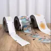 Bolsa de Embalaje de Alimentos Patrón Impreso Personalizado Logo Snack Frutos Secos Bolsa de Vacío Papel de Aluminio Bolsa Auto-Soportante con Cierre Zip Personalización