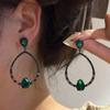 Aretes Grandes de Gota de Agua Lujo Accesible de Alta Gama Aretes Elegantes Exagerados 2023 Nuevos Aretes de Diseño Nicho