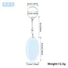 Chaveiro Acrílico em Branco para Transferência de Calor Souvenir DIY Pingente de Metal Pingente Criativo para Sublimação