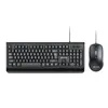Teclado y ratón Tarantula AC106 para oficina, hogar, juegos, teclado y ratón, ordenador con cable, escritorio, portátil, negocios