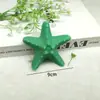 Novos Ornamentos de Decoração para Aquário de Estrela-do-Mar Colorida de Sete Peças Decoração de Feriado para Crianças e Jardim de Infância