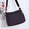 Crossbody Bag Feminina Small Bag 2024 New Oxford Cloth Canvas Bag Casual All-match Travel Shoulder Bag Backpack Zipper
