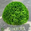 Decoraciones para Tapa de Alcantarilla Exteriores para Ocultar Áreas Desagradables, Bolas de Césped Artificial de Eucalipto, Plantas Verdes de Plástico para Paisajismo, Embellecimiento de Tapa de Alcantarilla