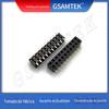 Conector de cabeçalho fêmea SMT Patch de duas fileiras, passo 2,0, altura de plástico 4,3, conector de cabeçalho fêmea em formato de U, alta velocidade