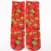 Calcetines de expresión emoji cara sonriente comercio exterior gato solo estampado animal calcetines de impresión digital 3D de doble cara calcetines de tubo AliExpress