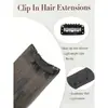 Las pelucas son un artículo de gran venta en el comercio transfronterizo, populares entre las mujeres europeas y americanas, Extensiones de Cabello Liso Extra Largas de Cinco Secciones, Postizos Grandes, Extensiones de Cabello Teñido Degradado