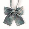 Uniforme escolar estilo japonés con cuello floral pequeño, corbata de lazo Jk, traje de marinero holgado con corbata de lazo