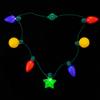 Collar luminoso Coolette para niños, árbol de Navidad, cadena de luces luminosas, accesorios para fiestas navideñas, bombilla, collar navideño