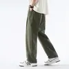 Pantalones de pierna ancha para hombre, talla grande, verano, corte recto holgado, pantalones extra grandes para hombre para adolescentes, primavera y otoño, pantalones curvos talla grande, talla 78