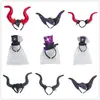 Accesorios de Fiesta de Disfraces del Festival de Fantasmas de Halloween Aro de Cabeza de Calabaza Araña Murciélago Calavera Sombrero de Bruja Aro para el Cabello Hebilla para la Cabeza