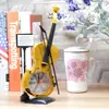 Reloj despertador de violín decoración artículos de uso diario para el hogar equipo de fotografía regalo suministro de Amazon reloj regalo al por mayor