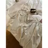 Pijama Listrado Preguiçoso Estilo Coreano para Mulheres, Novo Estilo de Verão, Conjunto Solto de Manga Curta e Calça Longa, Roupa de Casa, Tamanho Grande, Pode Ser Usado Fora