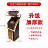 Cubo de basura de hotel Entrada de ascensor Hotel Ktv Vestíbulo Cubo para apagar cigarrillos Vestíbulo Vertical Acero inoxidable Oficina de ventas Cubo sanitario