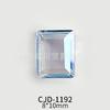 Accesorios populares para uñas combinan con todo Cuadrado Caramelo de Roca fondo puntiagudo Diamante color transparente color mágico caramelo de roca Taladro para uñas Accesorios Venta al por mayor