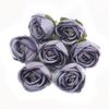 G Cabeça de Flor Rosa Vintage Simulada Flor de Seda Flor Artificial Corsage Feito à Mão Caixa de Presente de Casamento Decoração de Fotografia