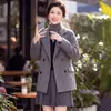 Abrigo cruzado de primavera y otoño para mujer, nuevo estilo chino, para mediana edad y mayores, rejuvenecedor, moderno, casual, entallado, talla grande, versátil.