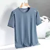Nueva Camiseta de Malla Lisa de Verano 2026 para Hombre Transpirable Versátil de Manga Corta Cómoda Camiseta Interior Deportiva