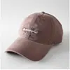 Parche Símbolo Copo de Nieve Letra Gorra de Béisbol Unisex Moda de Nicho Simple Casual Versátil Gorra de Pico de Pato