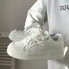Zapatos de Pan de Moda del Mismo Estilo que Zhao Lusi para Mujer, Tenis de Suela Gruesa de Nicho para Parejas de Verano, Zapatos Blancos Casuales para Mujer con Puntera Redonda