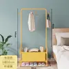 Arara de roupas móvel de chão multi-camadas para armazenamento e secagem, para casa, quarto, varanda, cabideiro para roupas e chapéus