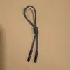 Tirador de cremallera para ropa, Cordón elástico de seda reflectante, Cordón anudado, Tirador de cremallera, Tirador de cremallera para ropa y equipaje