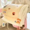 Nova manta de lã de cordeiro e fleece de leite de grau A para bebês e crianças pequenas 2026, adequada para cochilos no escritório e como um cobertor grosso para sofá