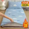 Funda de colchón de terciopelo de leche de invierno, dormitorio estudiantil de vellón de coral 90x190, sábana de cama con forro de vellón y grosor extra, funda de colchón